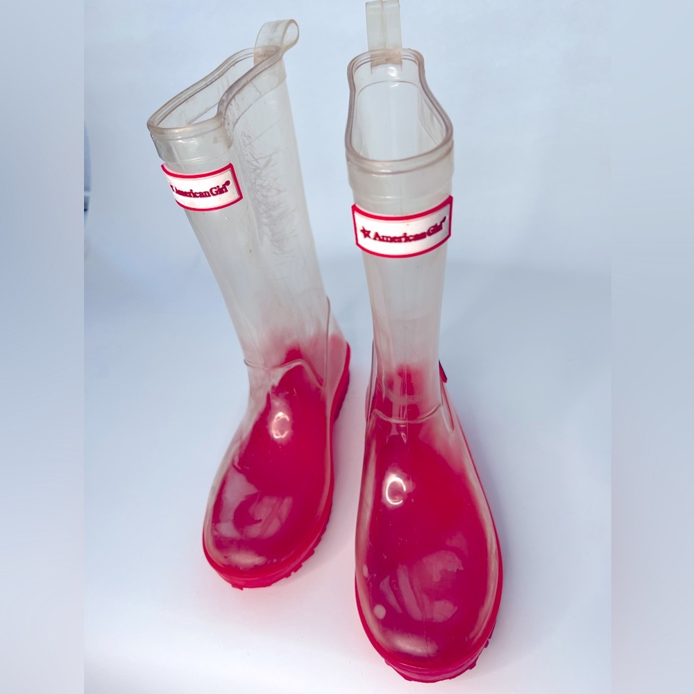 Clear Wellies Rain Boots